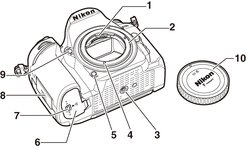 Parts Of The Camera