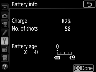 battery information