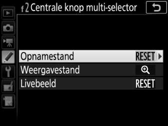 F2 Centrale Knop Multi Selector