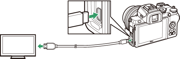 nikon hdmi output